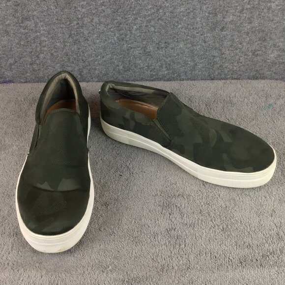 Steve Madden Zayna Dark Green Camo Slip On Platform Sneaker in Size 9.5 - Picture 2 of 9